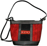 Leather Bag with Awayo applications