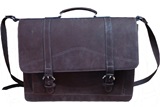 Briefcase - Nobuk leather