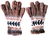 Brown Alpaca Gloves
