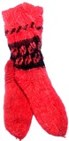 Alpaca Socks- Red