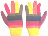 Multicolor Alpaca Gloves