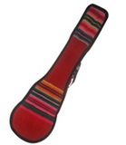 Antique Awayo Bag for Charango - Red