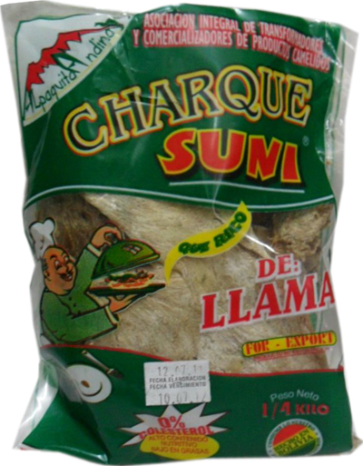 Llama Charque - Whole Peaces