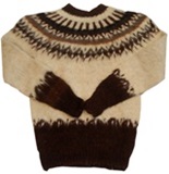 Sweater grueso - blanco natural