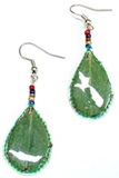 Small  COCA Leaf  - Earrings