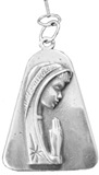 Virgin Mary Medallion