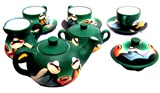 Tea set  valley cholitas  - green