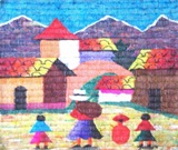 MEDIUM TAPESTRY - CHOLITA AND CHILDREN