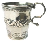 Antique Silver Glass