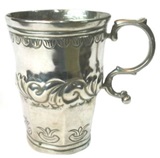 Antique Silver Glass