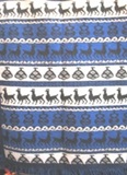 Andean bedspread - blue