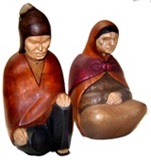 Andean Wood Couple