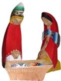 Andean Stylized Nativity Scene