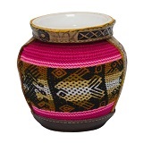 Mug decorated with aguayo.