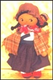 Cotton Cholita Doll with Her Baby