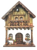 House with wooden facade