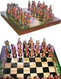 Ceramic Chess Set - Medium size