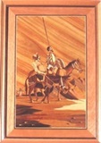 Don Quijote and Sancho - Painting