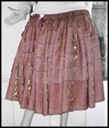 Brown Cholita Skirt