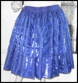 Blue Cholita Skirt
