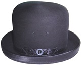 Sombrero de cholita - negro