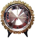 'Golden Step'' wall clock