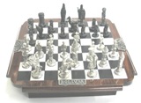 Tin Chess Set