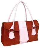 Llama leather purse   Tessuto   - Red