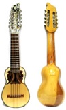 Semi-Professionelles Charango aus Naranjilloholz mit Schmetterling