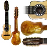 "Martinez" Professional Charango with Andean Carving