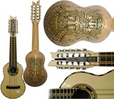 Concert Charango with two color fingerboard