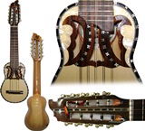 Professional Charango Butterfly soundhole - Nacre Inlays