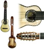 Concert Charango with Nacar Inlays