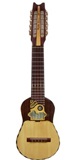 Professional charango carved and painted Native-Monolito