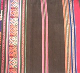 Bolivian Blanket (Frazada) - Yotala - Dark Brown