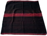Bolivian Blanket (Frazada) - Arani - Burgundy