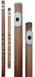 Bamboo Flutes with bone mouthpiece