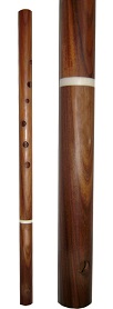 Gamboa Traverse Moradillo Flute - Bone detail