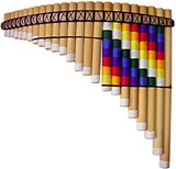 Professional pan flute tuned in Si - Adjustable tuning