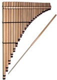 Chromatic Zampoa Four Octaves