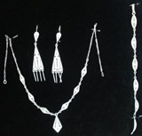 Silver Filigree Complete Set