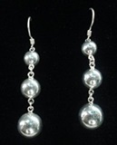 Silver Earrings - Filigree