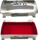 Card Holder  Bolivia  - pewter