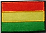 Bolivian flag  Patch