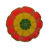 Bolivian rosette  pin