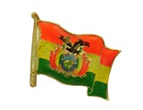 Bolivian flag pin