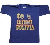 T-shirt  Te amo Bolivia  - for kids