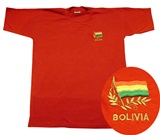 T-shirt  Bolivian flag