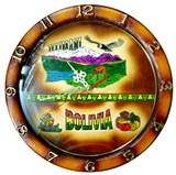 Leather Clock   Bolivia