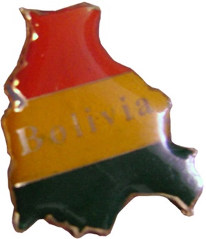 Bolivia Pin